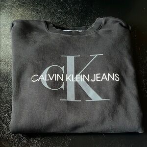 Calvin Klein Black Logo Sweatshirt